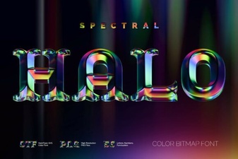 Spectral Halo Font: Design Tips & Creative Uses