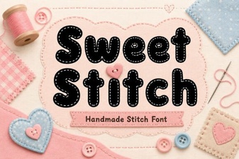 Sweet Stitch Font Projects & Creative Uses