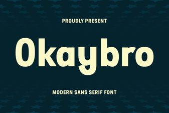 Okaybro Font: Free Handwriting Typeface for Creative Projects