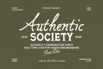 Authentic Society Font: a Creative Guide for Design Projects